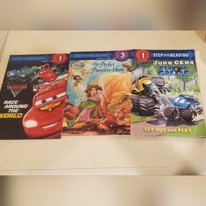 Lot of 3 step to reading books